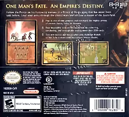 Image n° 2 - boxback : Battles of Prince of Persia